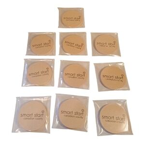 NIB Smart Start Canadian County Coasters 10-piece Set For Parties, Holidays!